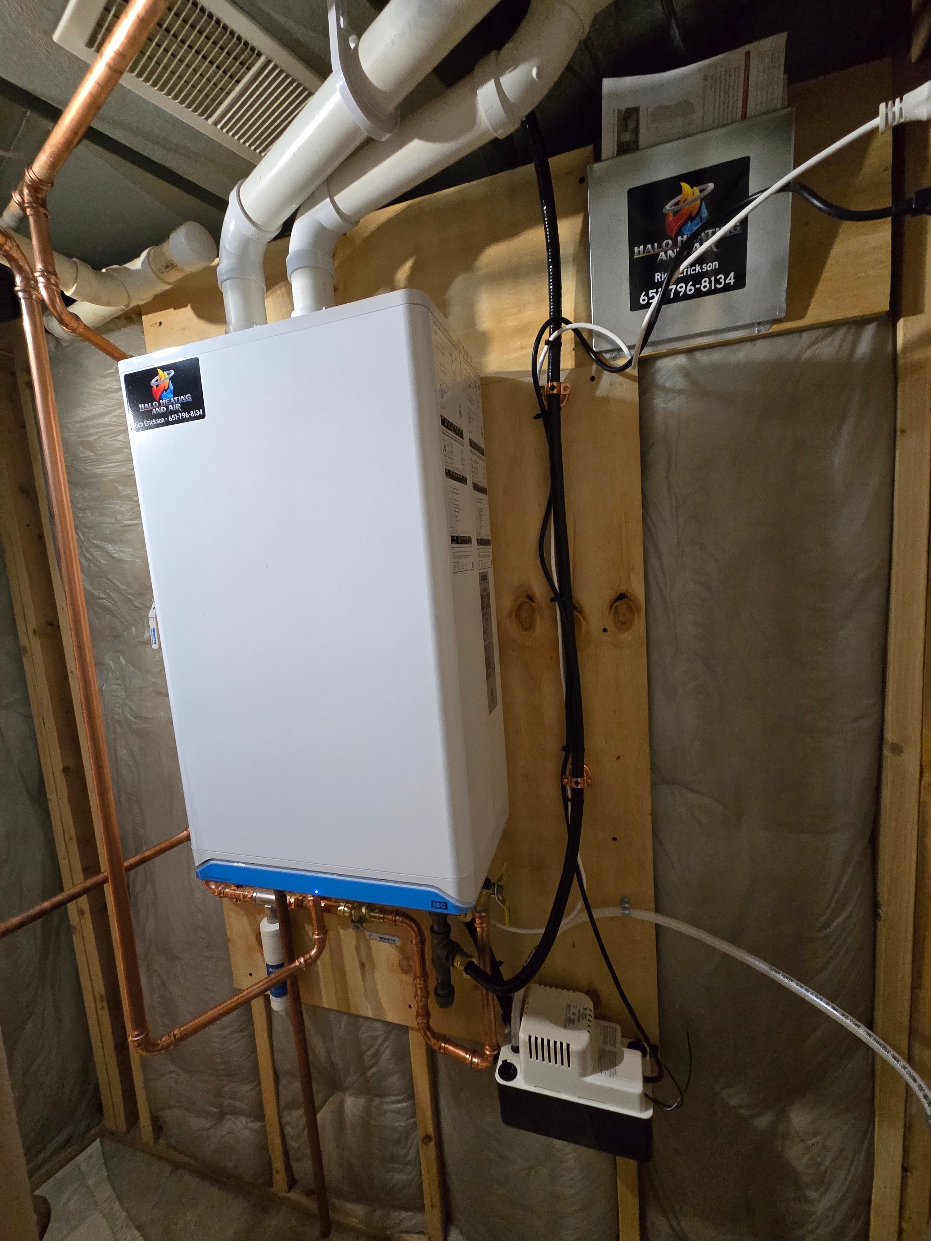 HVAC installation by Halo Heating and Air in the St. Croix Valley (photo 9)