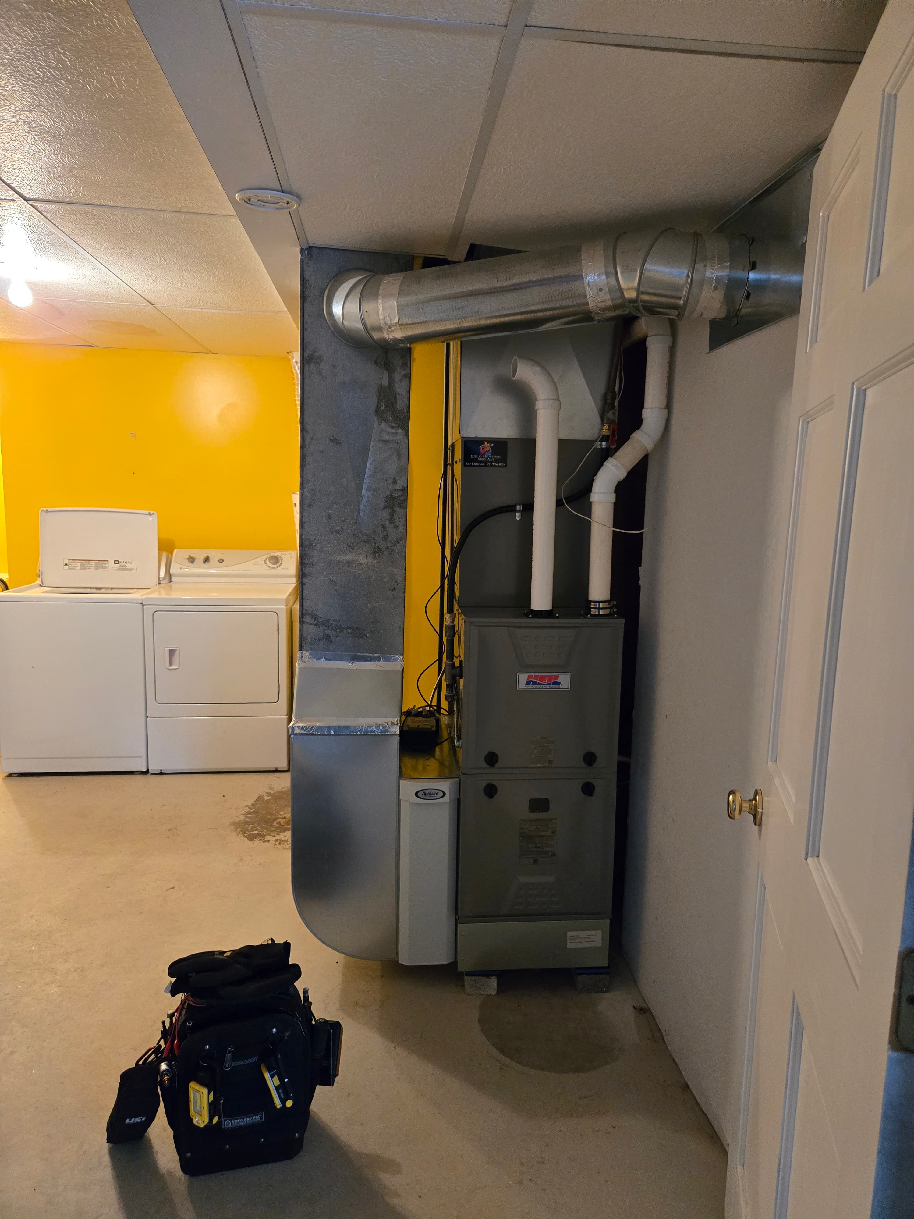 HVAC installation by Halo Heating and Air in the St. Croix Valley (photo 4)